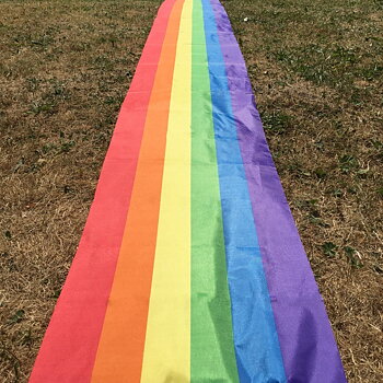 Pride Stoff 44 cm x 5 m