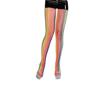 Stolz gefärbte Netzstrumpfhose
