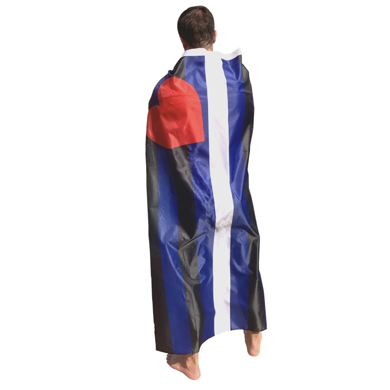 Leather XL party Flag  90 x 150cm - 2