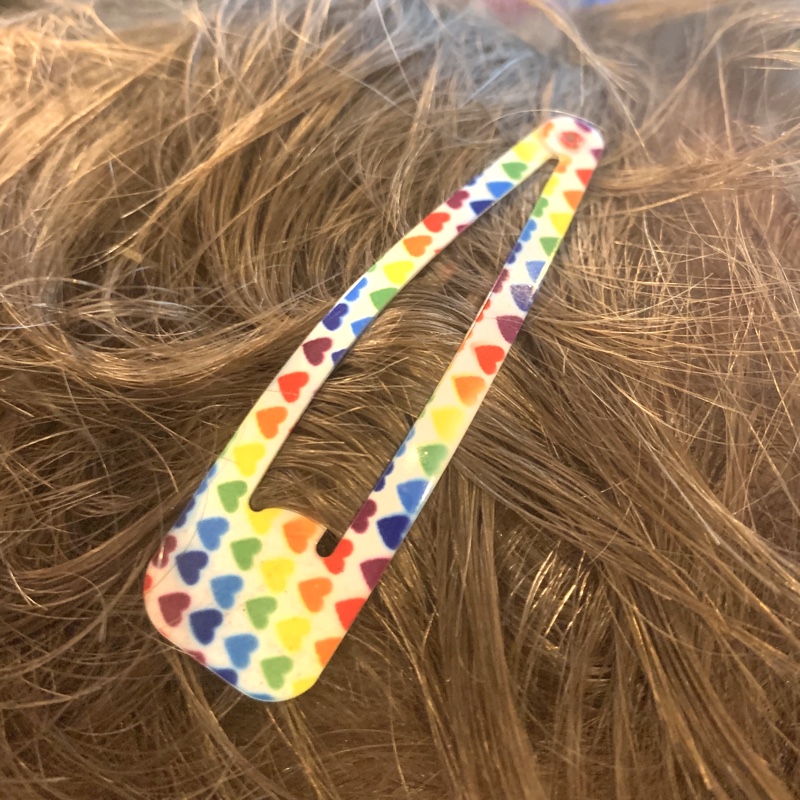 Pride hair clip 10-pack   - 4