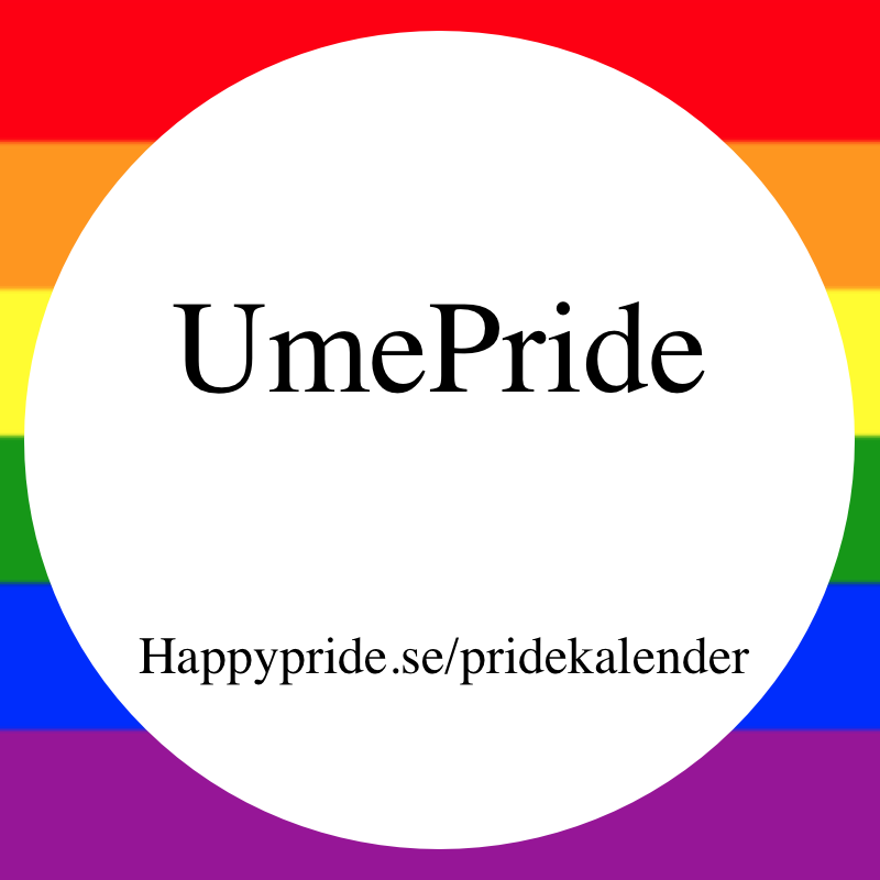 Umepride, Sweden, 25th - 27th of September 2026