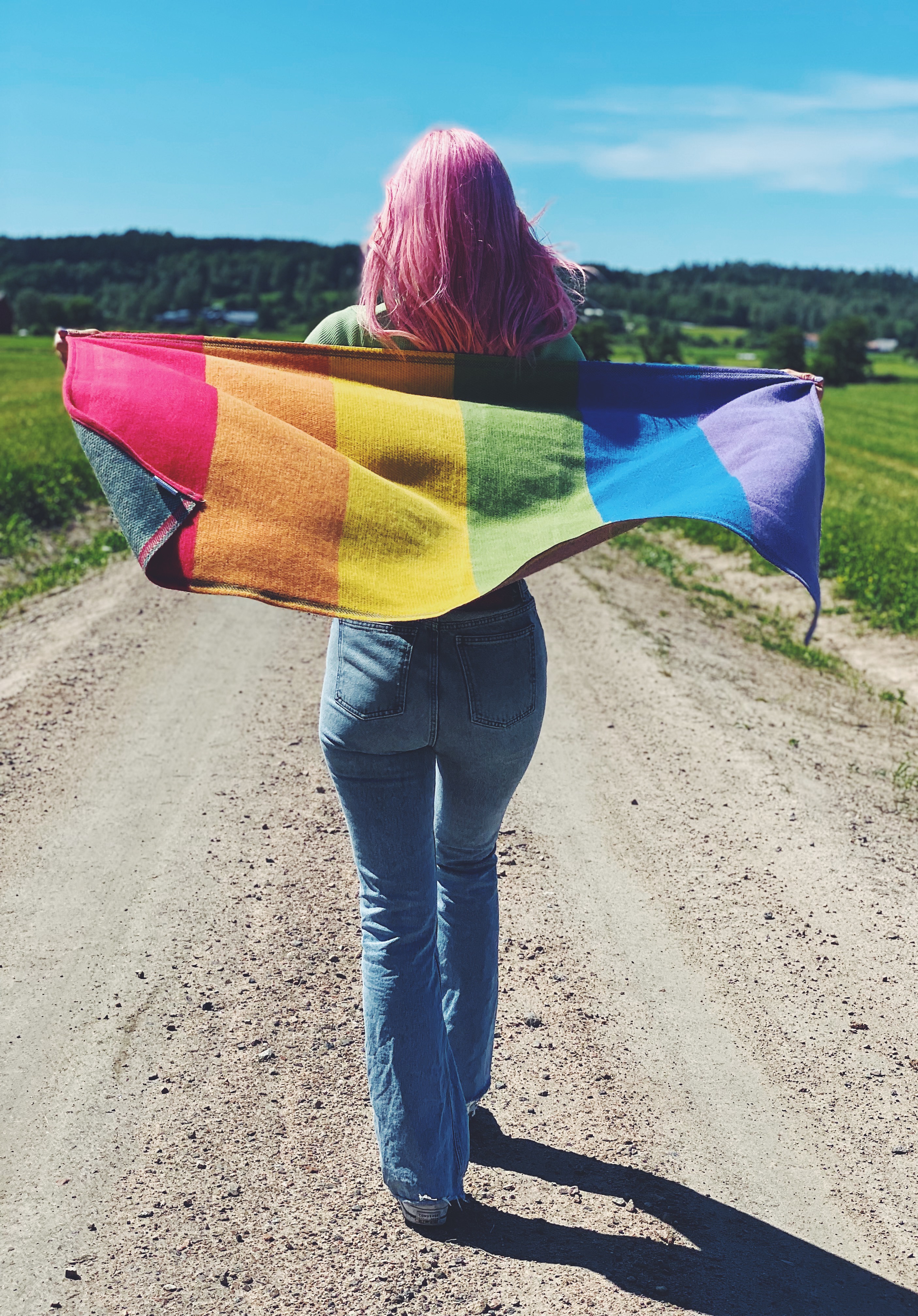 Barn Pride-filt i bomull - 3