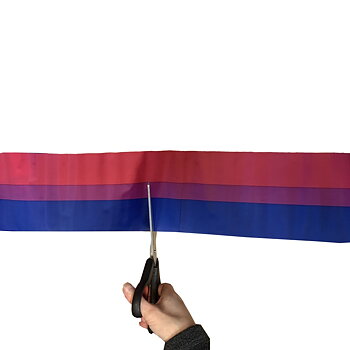 Invigningsband bisexuell 14cm x 8m