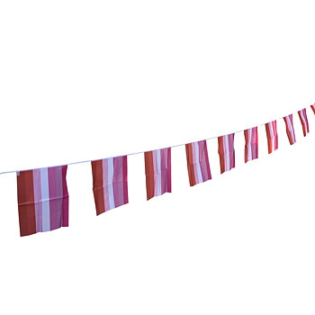 Lesbisches Flaggenspiel - Mittel (7m)