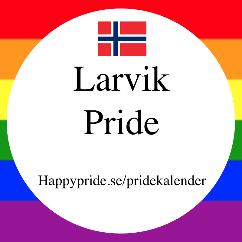 Larvik Pride Norway 15th-18th of June 2023