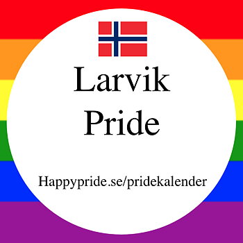 Larvik Pride Norway 15th-18th of June 2023