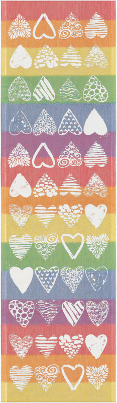 Tischläufer - Pride Herzen - 3