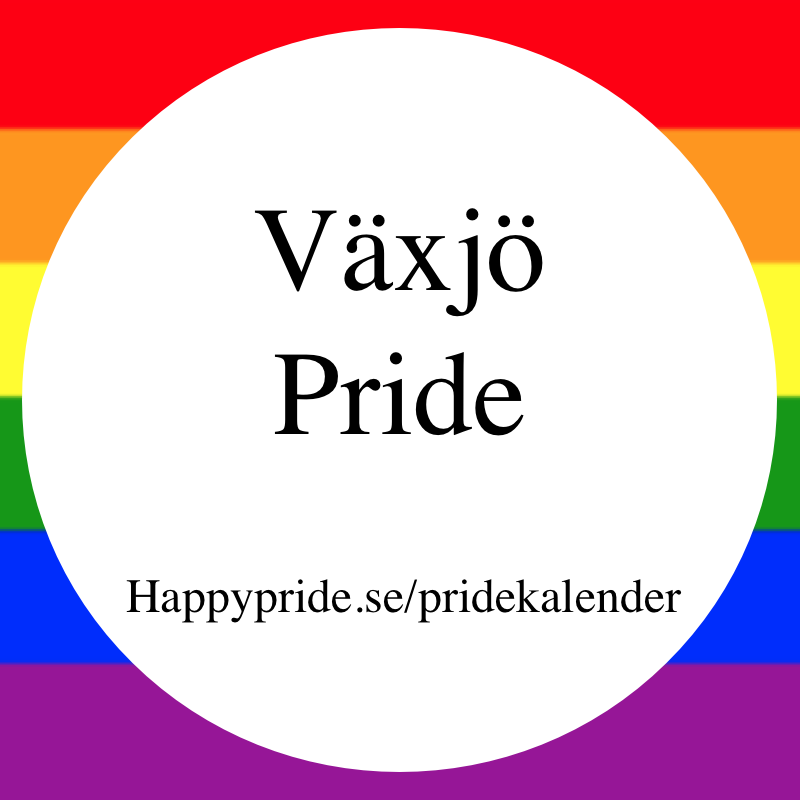 Växjö Pride 4-10 Maj 2026 