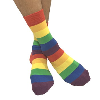 Bunte Pride-Socken