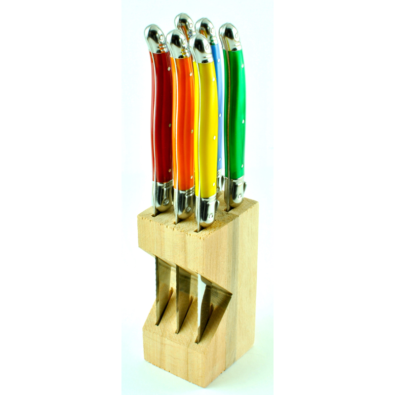 Pride farbige  Fleischmesser  - 3