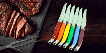 Pride farbige  Fleischmesser 