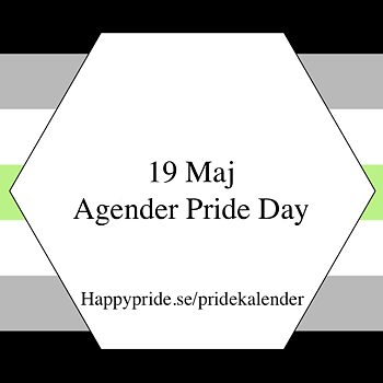 Agender Pride Day - each year May 19th