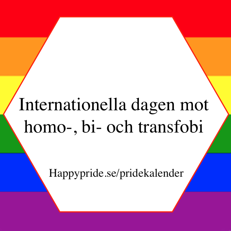 International Day against Homo-, Bi- and Transphobia 17 Mai