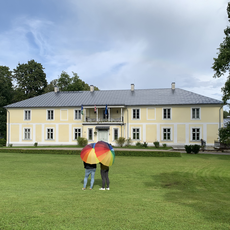 Großer Regenbogenregenschirm  - 9