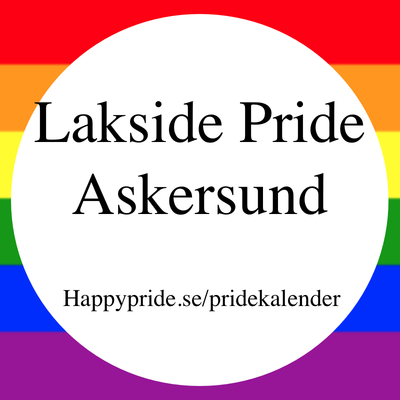 Lakeside Pride, Askersund, Sweden, 23rd of May 2026 - 2