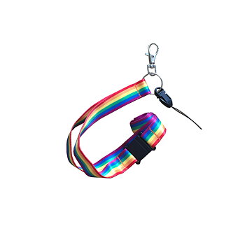 Pride nyckelband med RFSL logga