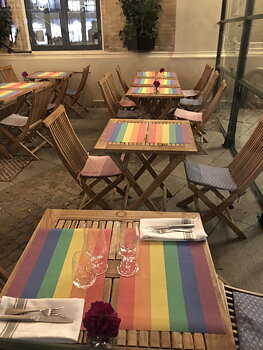 Rainbow dækkeservietter Pride 2-pak