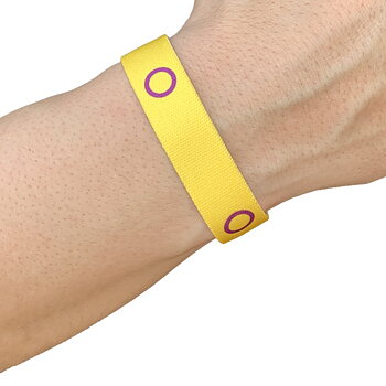 Intersex textilarmband 
