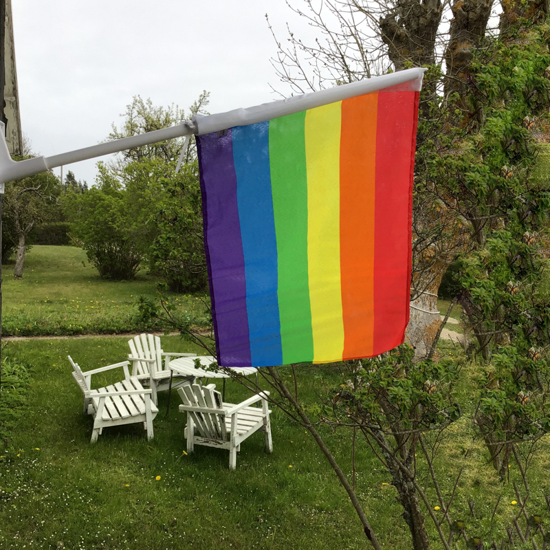 Pride / Rainbow facade flag  - 2