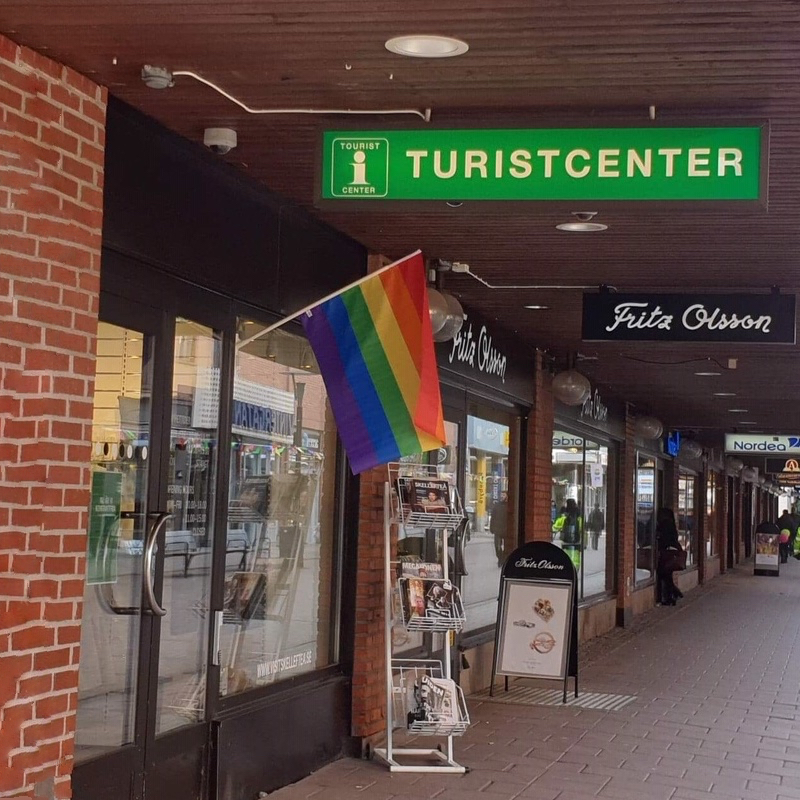 Pride / Rainbow facade flag  - 3