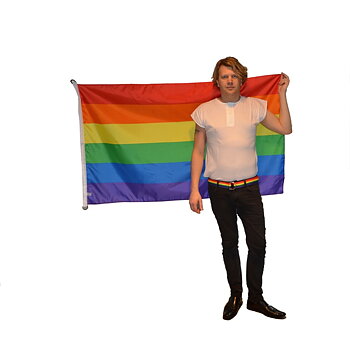 Pride Flagge für Fahnenmast 90 x 150cm 