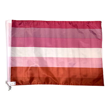 Lesbisk-fasadflagga ersättnings flagga 40 x 60 cm 