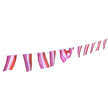 Lesbisches Flaggenspiel - Mini (6,6 m)