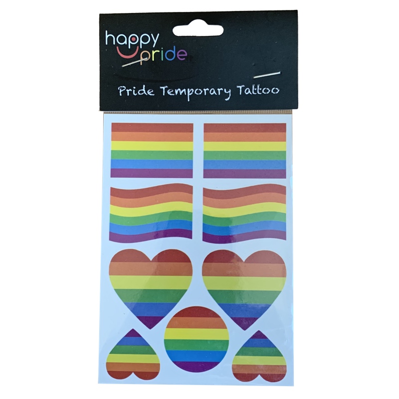 Rainbow Pride Temporary Tattoos | Hot Topic