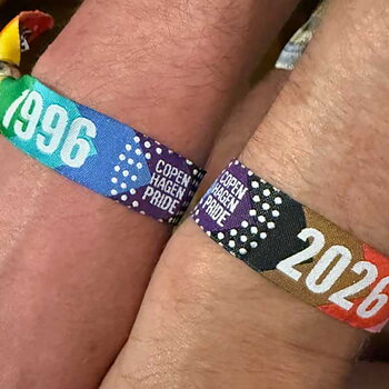 Stödarmband 2026 Köpenhamn Pride 