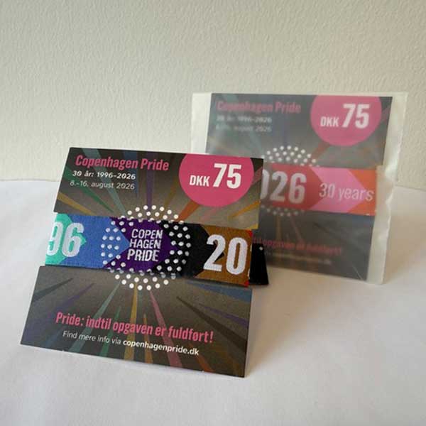 2026 Copenhagen Pride Support Bracelet – 30th Anniversary - 4