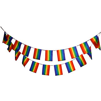 Pride Flag Spiel aus Stoff 20 Stück (9,9m)