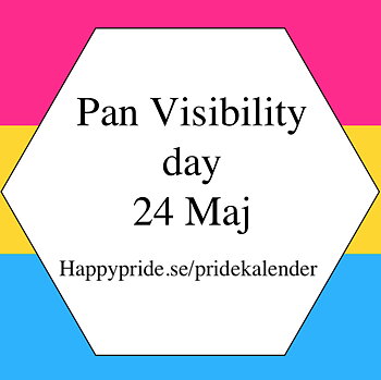 Pan Visibility day - each year May 24th