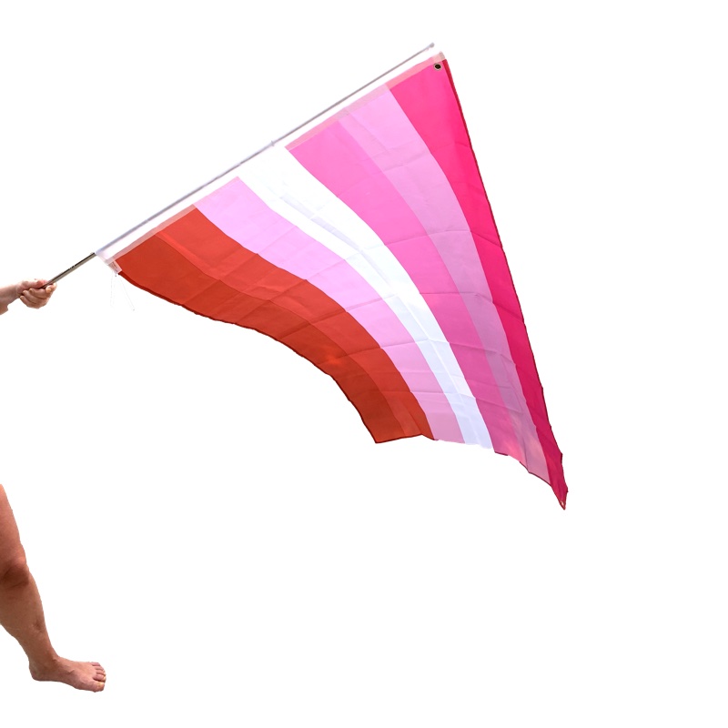 XL Lesbian deluxe flag  - 2