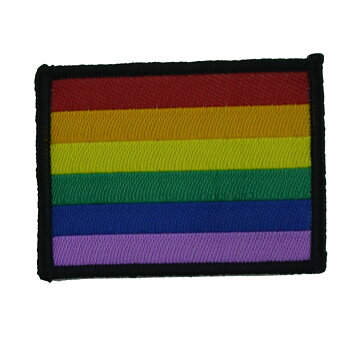 Pride Stoffabzeichen mit Klettverschluss