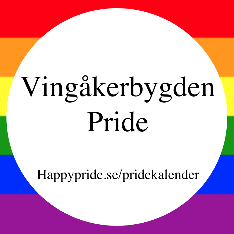 Vingåkersbygden Pride,  Sweden  22nd of August 2026 - 2