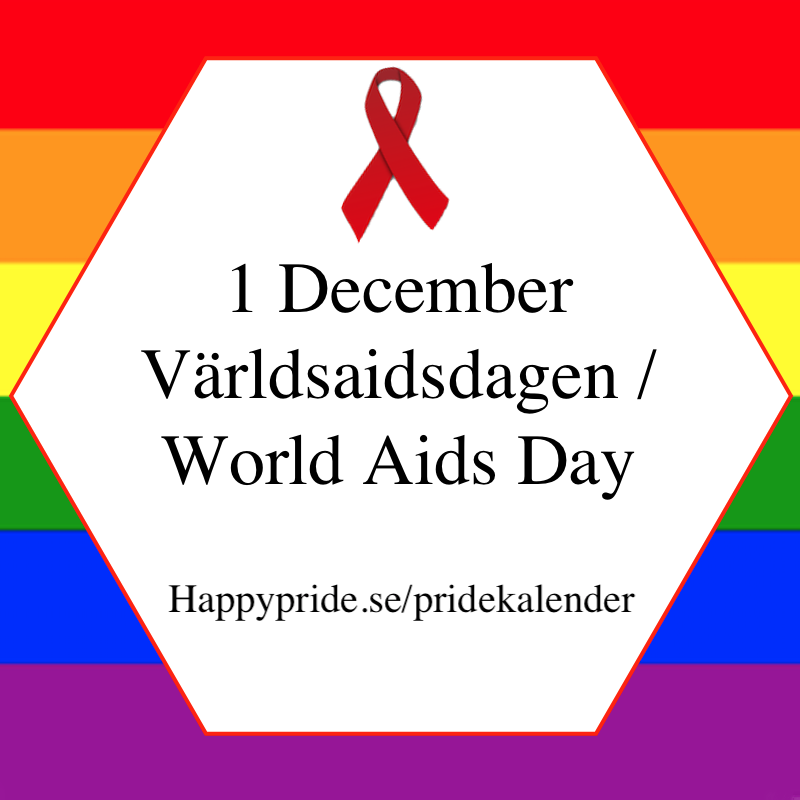 World Aids day  - each year Dec 1st