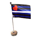 Leather tables flag 