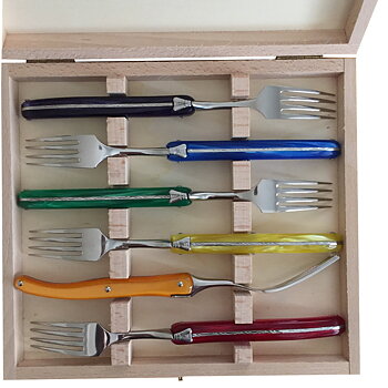 Pride farbige DELUXE Gabeln  