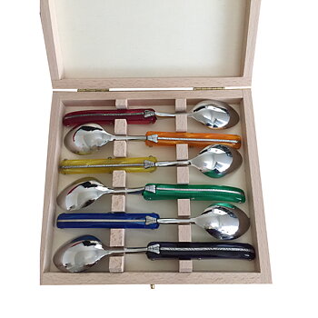 Pride farbige  DELUXE Kaffeelöffel  