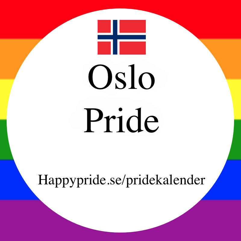 Oslo Pride Norway Pridecalendar