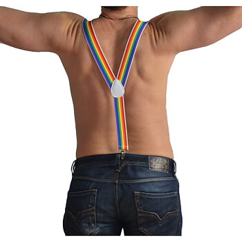 Pride Hosenträger breit und extra lang