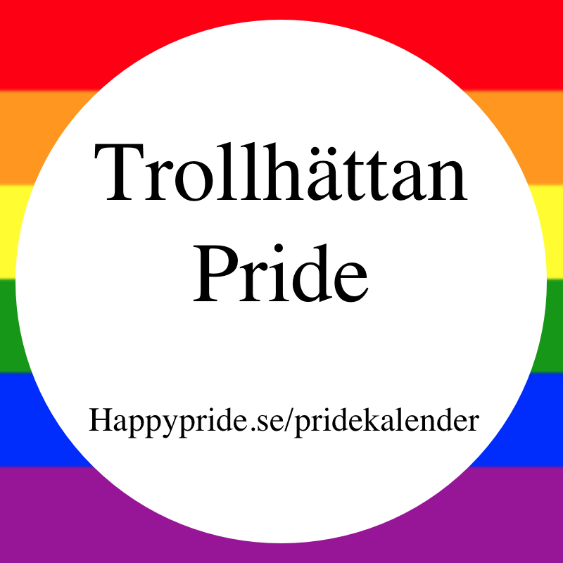 Trollhättan Pride,  Sweden - 27th of June 2026