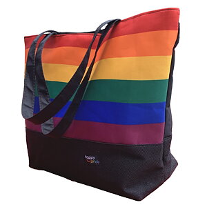 Product of the month June Beach bag, prida beachen. Now only SEK 199 (SEK 50 discount)
