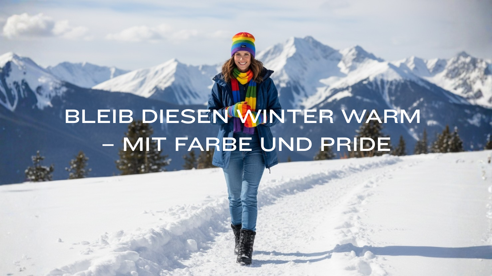 Bleib diesen Winter warm – mit Farbe und Stolz.