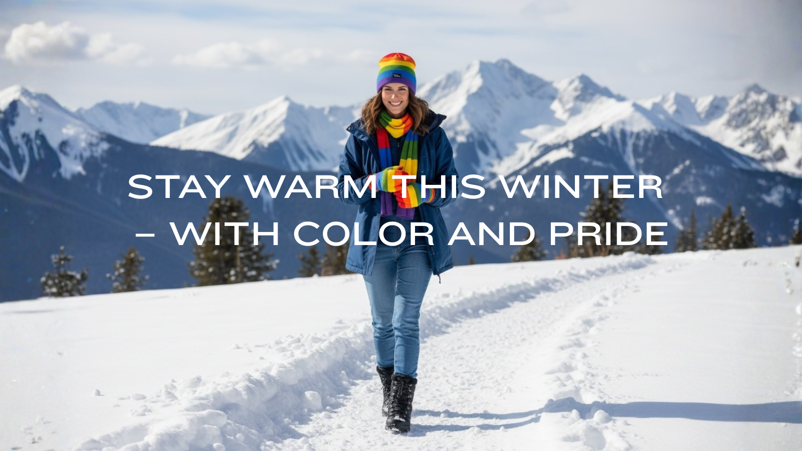 Stay warm this winter – with color and pride.