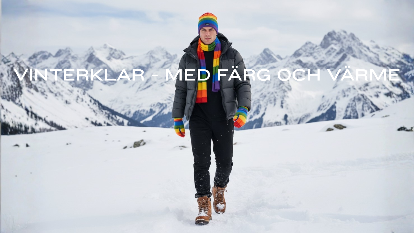 Ett komplett kit som håller värmen och visar färg. Välj storlekarna som passar dig, resten är klart.