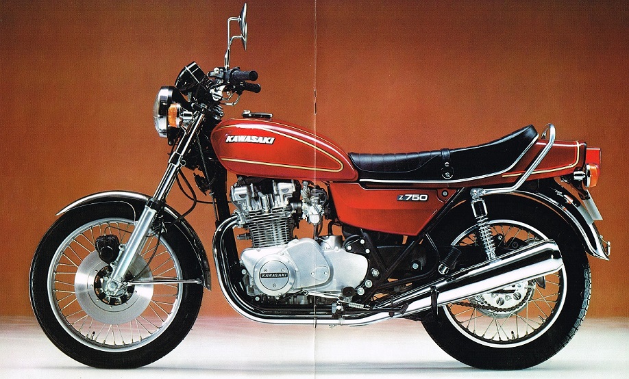 Z750B Reservdelar Kawasaki 2 Cylindrig  1976-82