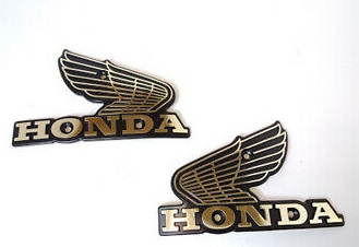 87121-449-505 Tankemblem sast Honda CB650C Custom  Original  1980-82