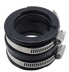 Förgasarfläns m. klammer Rotax  39-46 mm  87-059  230013
