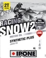 IPONE Snow Racing Snöskoter 2-taktsolja Strawberry 4 Liter dunk 551004 - 2